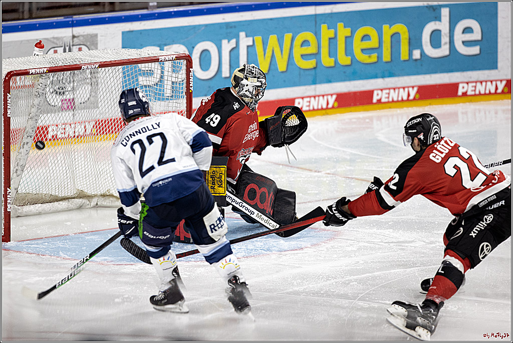 PENNY DEL;  Koelner Haie - Straubing Tigers; Koeln, 15.10.2021